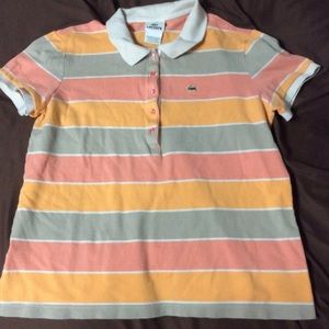 Women’s Lacoste polo shirt